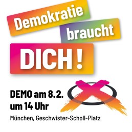 Demokratie braucht Dich!