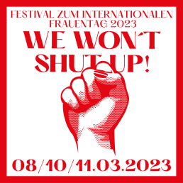 We won't shut up!