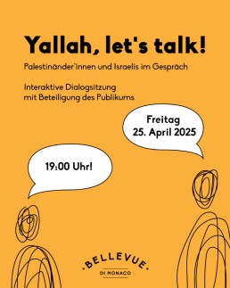 Yallah, let‘s talk  